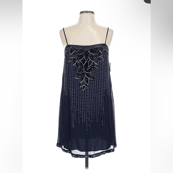 NWT Free People sequined mini dress - Picture 3 of 4